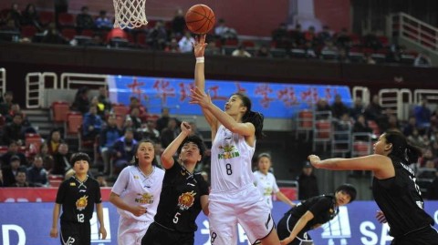 WCBA联赛第二十轮八一主场惜败浙江，露雯张丽婷拼尽全力难救主