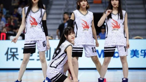 GNZ48助阵广东宏远豪取六连胜，青春风暴燃爆东莞篮球中心