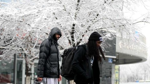 银装素裹的备战：广厦男篮乌鲁木齐雪中行迹