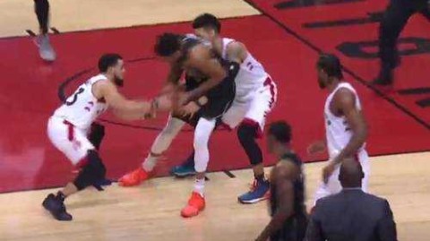 猛龙G6大胜雄鹿锁定东部第五，英格拉姆38分引领横扫收官