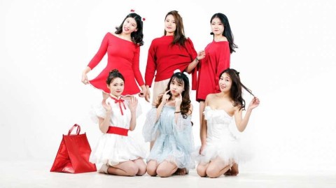 十二月里的一抹热火 山东高速篮球宝贝炫舞团靓影