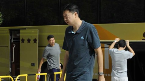 王治郅督导体测备战 新赛季CBA硝烟渐起