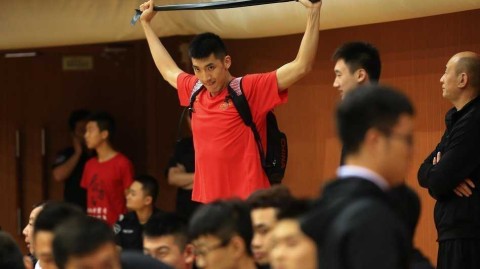 国奥男篮挥汗备战 青春力量静待绽放