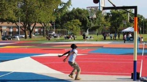 探访全球五彩斑斓的篮球场，哪一个是你的最爱？