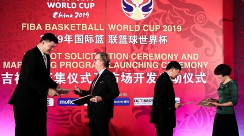 姚明发出诚挚邀请函，全球共绘篮球世界杯吉祥物中国梦