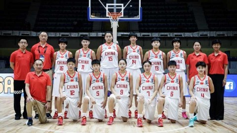 U16女篮亚青赛揭幕狂潮 青春风暴净胜一百零九分