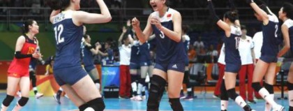 中国女排3-1复仇荷兰，时隔12年重返奥运决赛