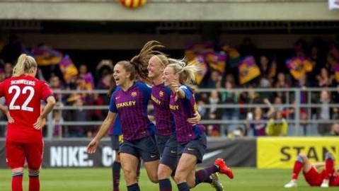 巴萨女足6-0皇马：欧冠德比碾压延续