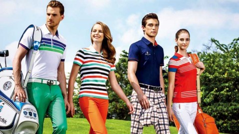 比音勒芬春厦广告大片揭幕国家队高尔夫新战袍绽放风采