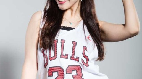 双马尾跃动青春光芒 北京首钢篮球宝贝定格热血瞬间