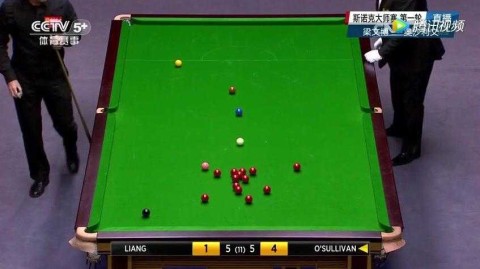 2017大师赛奥沙利文决胜局121分惊天逆转梁文博