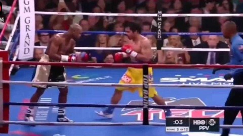 48战全胜！梅威瑟点数完胜帕奎奥