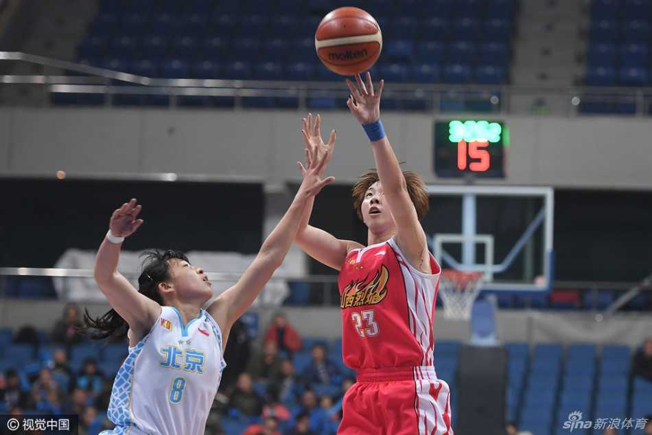 WCBA第八轮:京城德比内线肉搏,女篮赛场上演速度与激情 山西队球员奋力突破北京队的防线,她压低重心加速切入,眼神中透露出冲破阻碍的决心。