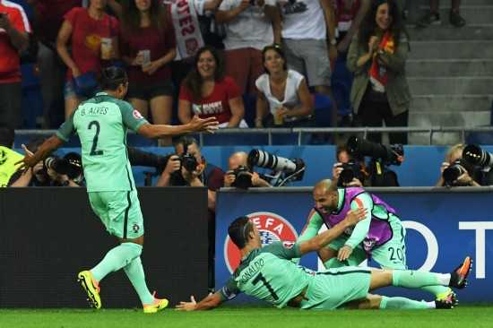 C罗传射+纳尼破门 葡萄牙2-0威尔士晋级决赛