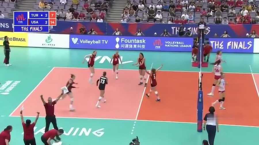 世联赛中国女排3-1力克美国队再添一胜