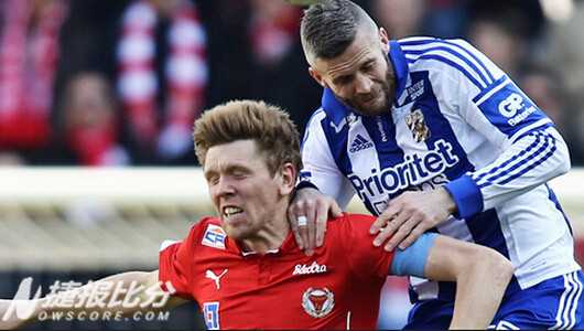 厄勒布鲁客场1-0力克卡尔马取赛季首胜