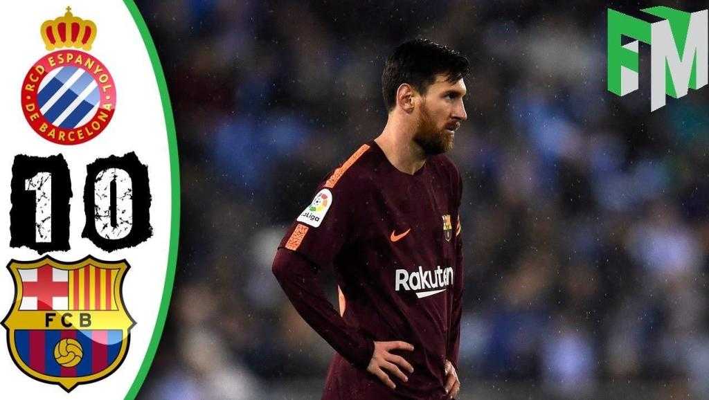 梅西独造四球导演大逆转，巴萨主场4-1血洗西班牙人