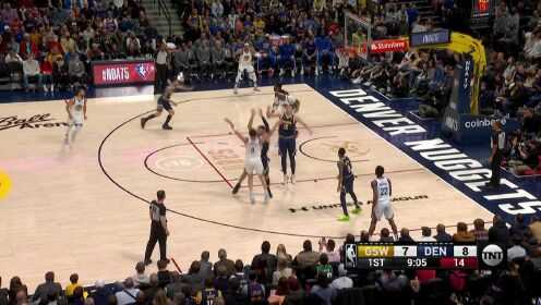 约基奇准三双掘金六连胜！下半场40分狂潮逆转勇士