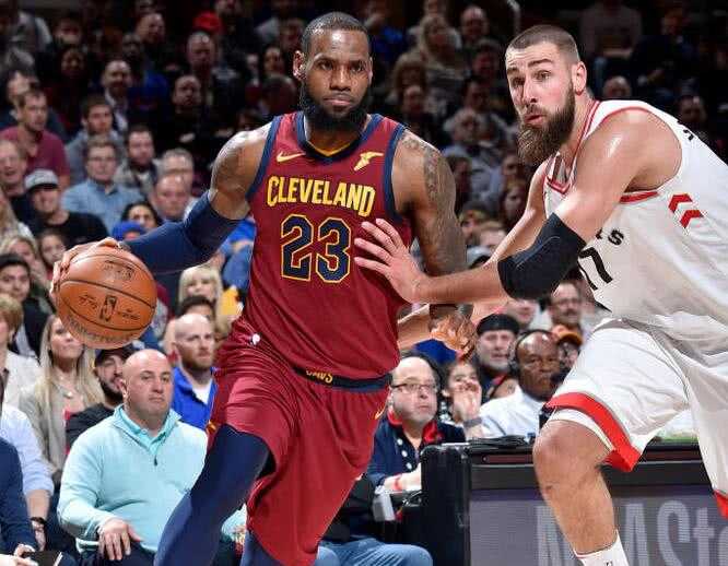 詹皇35+9+6骑士横扫猛龙 连续两年8连胜创历史