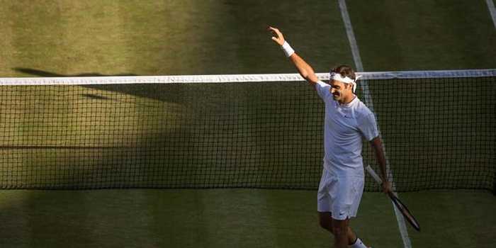 费德勒3-0横扫西里奇加冕温网第8冠